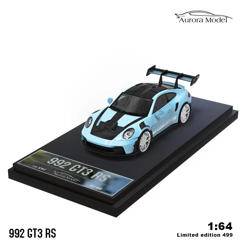 Aurora Model Porsche 992 GT3 RS Blue