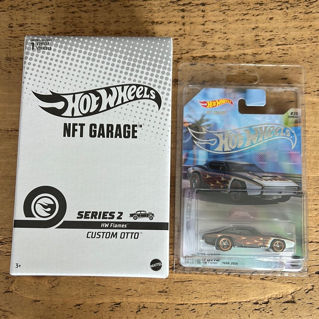 Hot Wheels NFT Series 2 Custom Otto 1500 Pieces Worldwide