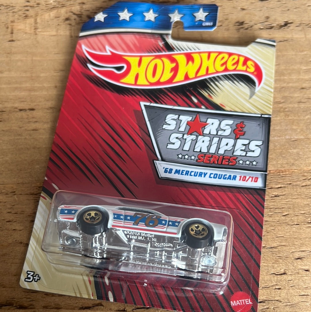 Hot Wheels US Exclusive Stars & Stripes 68 Mercury Cougar