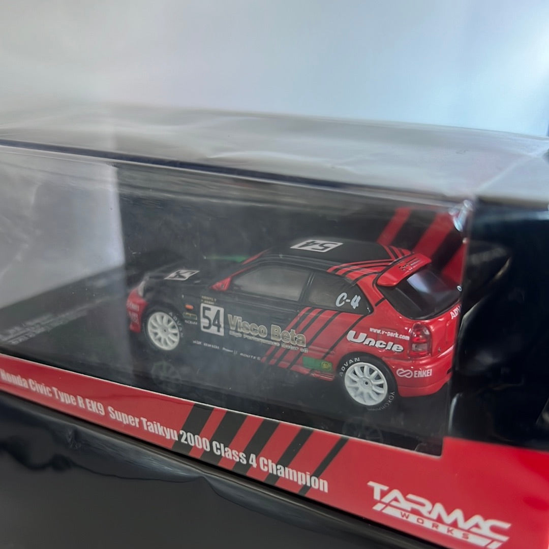 Tarmac Works Honda Civic EK9 Super Taikyu 2000 Class 4 Champion