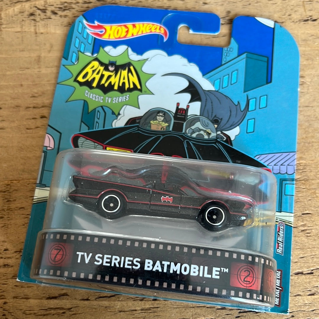 Hot Wheels Premium Retro Entertainment Batman TV Series Batmobile