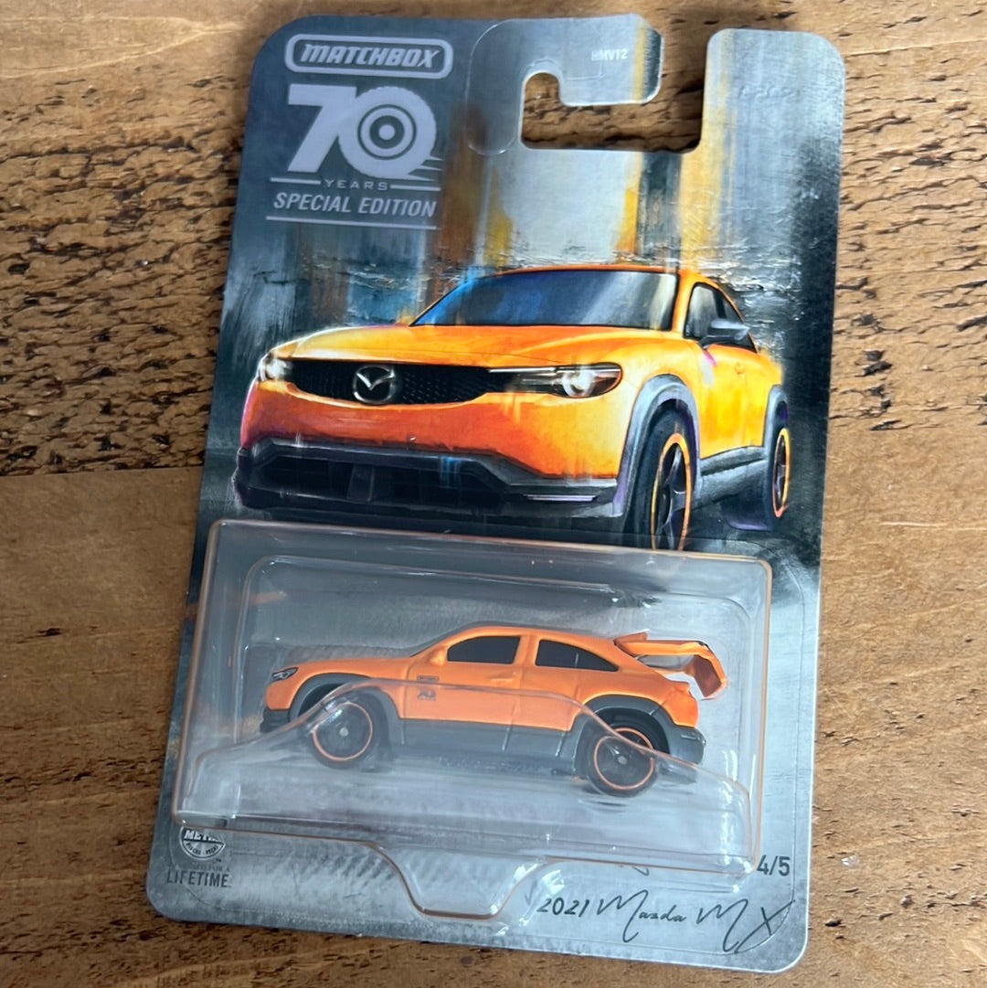 Matchbox Moving Parts 70TH Anniversary Mazda MX