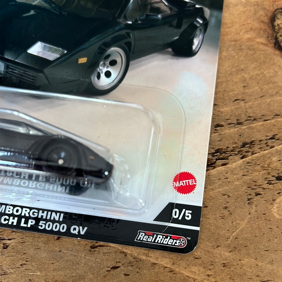 Hot Wheels Premium Jay Leno Lamborghini Countach LP 5000 Chase 0/5