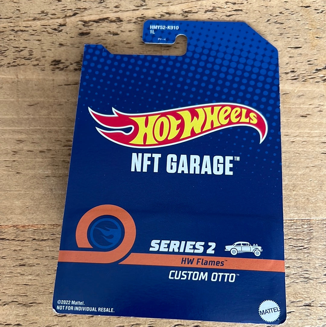 Hot Wheels NFT Series 2 Custom Otto 1500 Pieces Worldwide