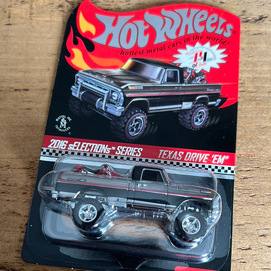 Hot Wheels hotsell RLC 1972 Ford Texas Drive ‘Em 2016