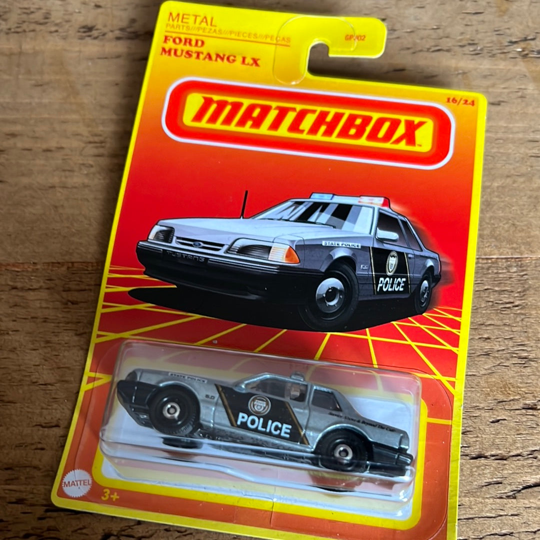 Matchbox Ford Mustang Police Car Target Exclusive