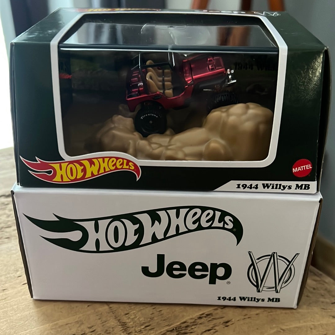 Hot Wheels RLC Willys Jeep MB Acrylic