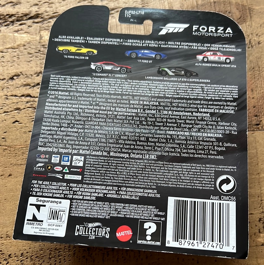 Hot Wheels Premium Chevrolet Camaro ZL1 Concept Forza Mororsport