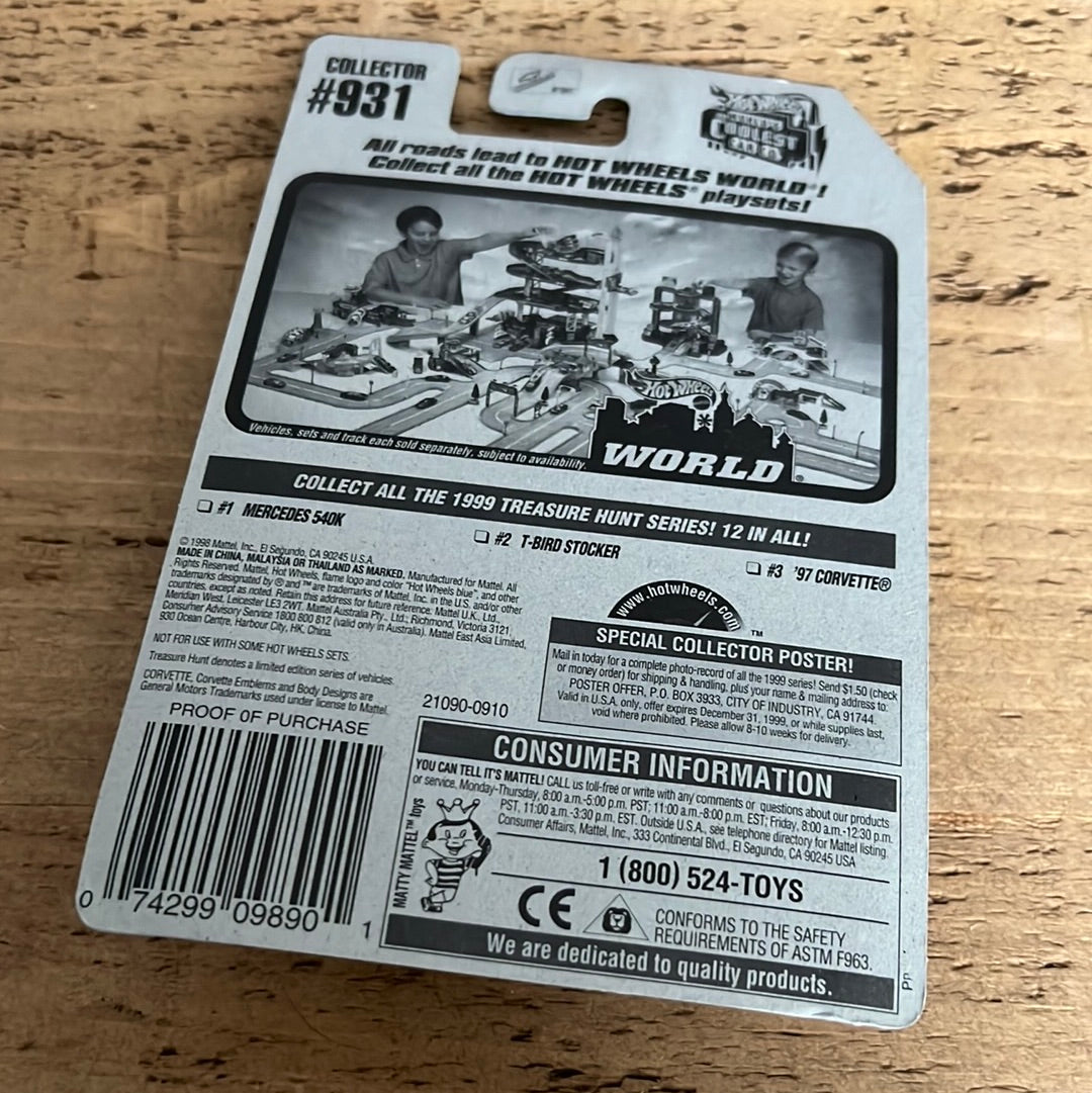 Hot Wheels Treasure Hunt 97 Corvette