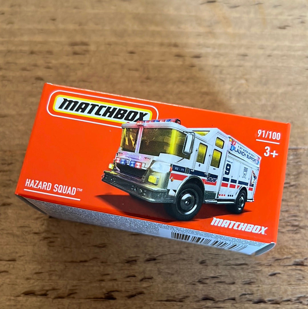 Matchbox Power Grabs Hazard Squad