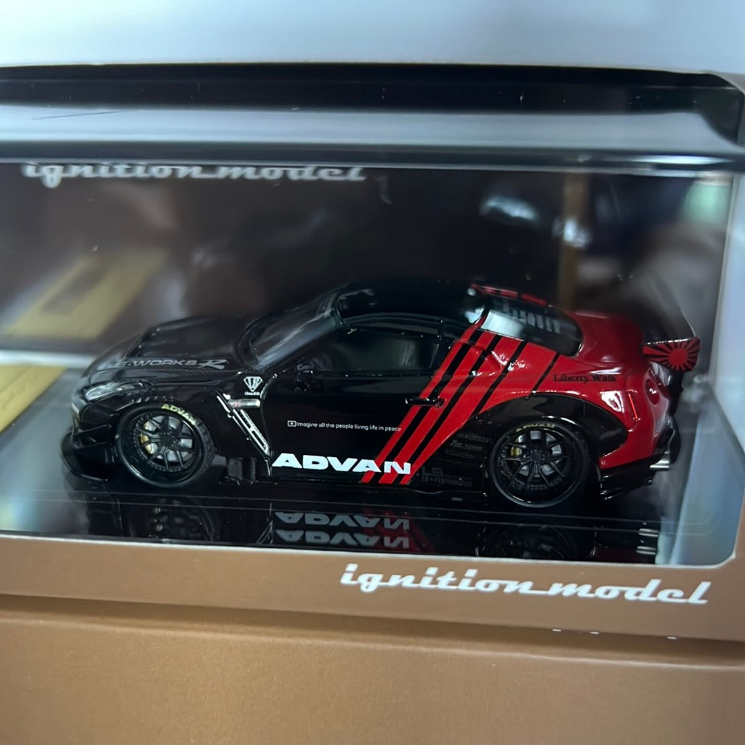 Ignition Model Resin Nissan Skyline R35 GTR LBWK Advan
