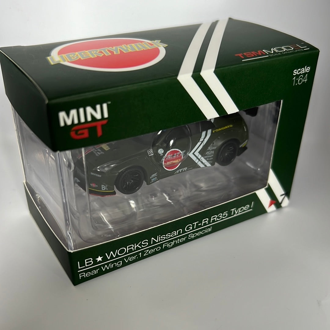 Mini GT Hong Kong Exclusive LB Works Nissan GTR R35 Type I #7