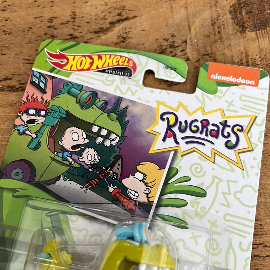 Hot Wheels Retro Entertainment Rugrats Reptar Wagon.