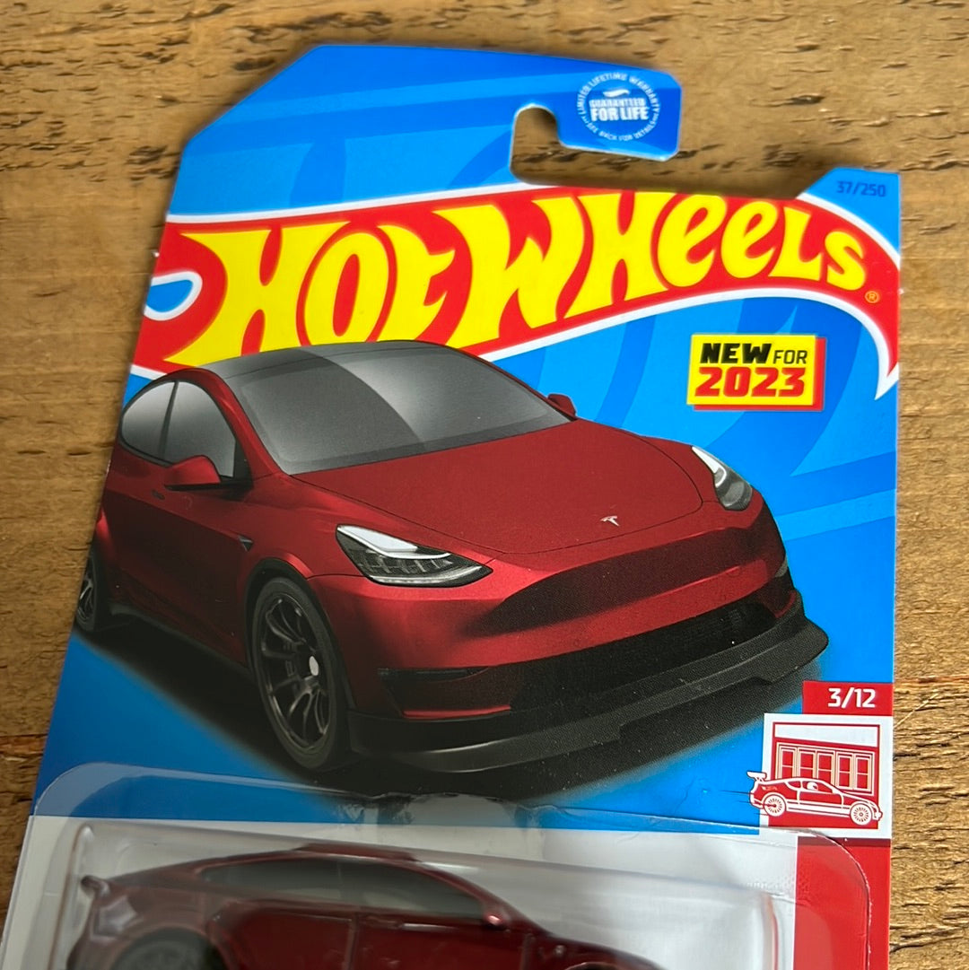 Hot Wheels US Exclusive Red Edition Tesla Model Y