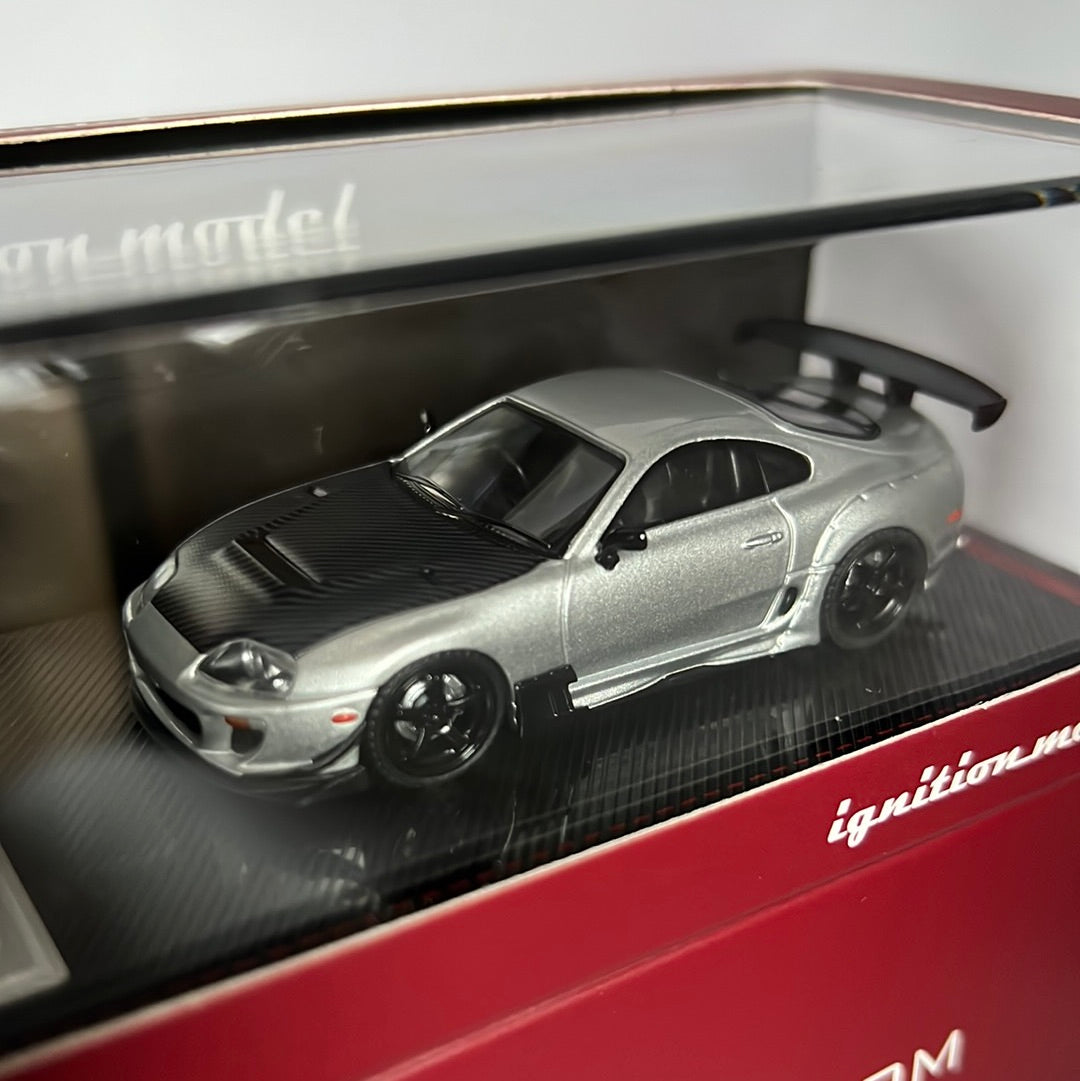 Ignition Model Toyota Supra Silver