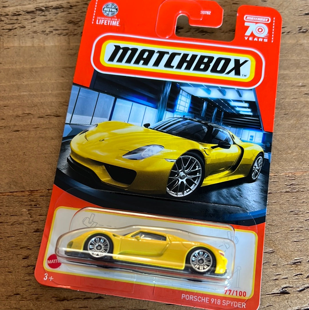 Matchbox Porsche 918 Spyder