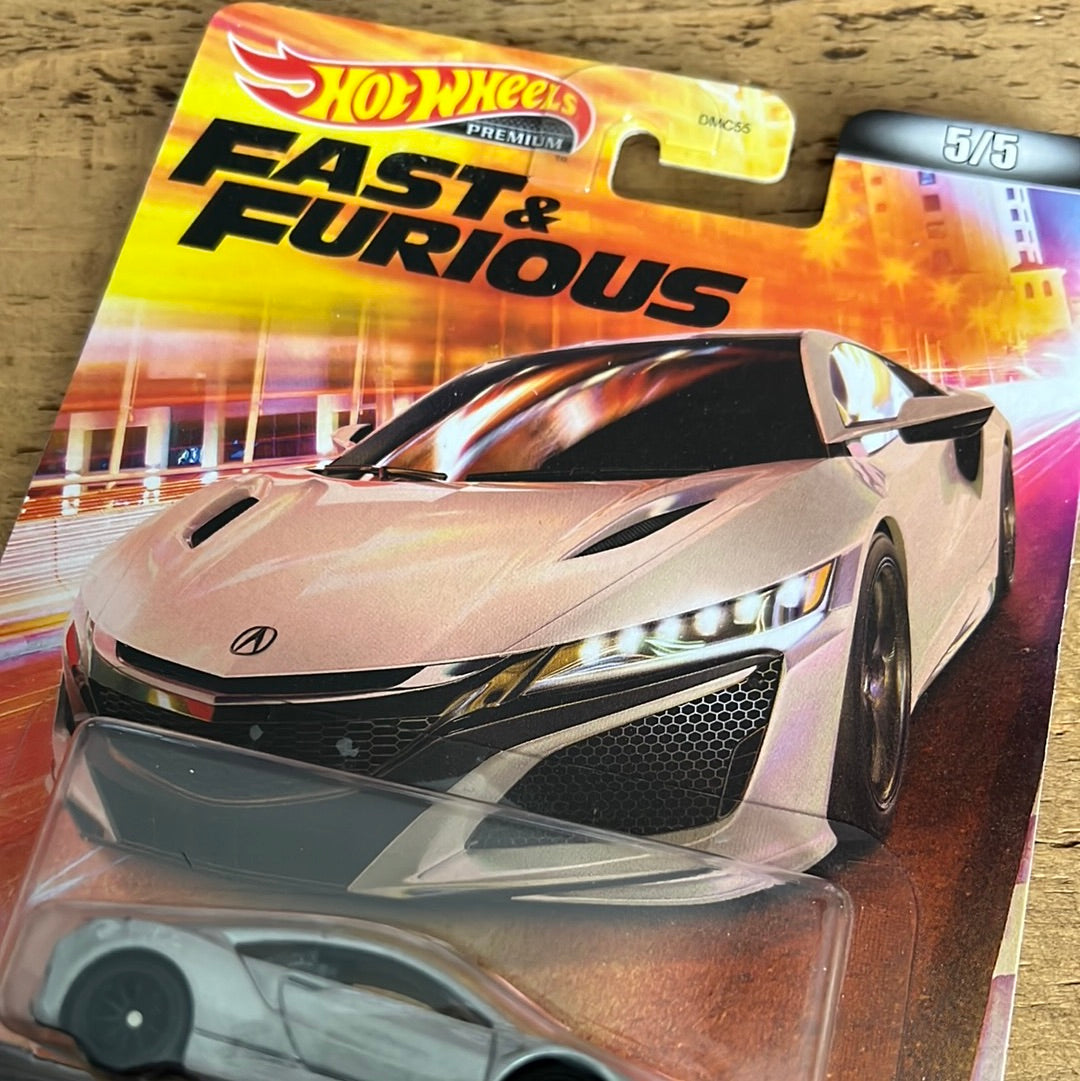 Hot Wheels Premium Fast & Furious 17 Acura NSX