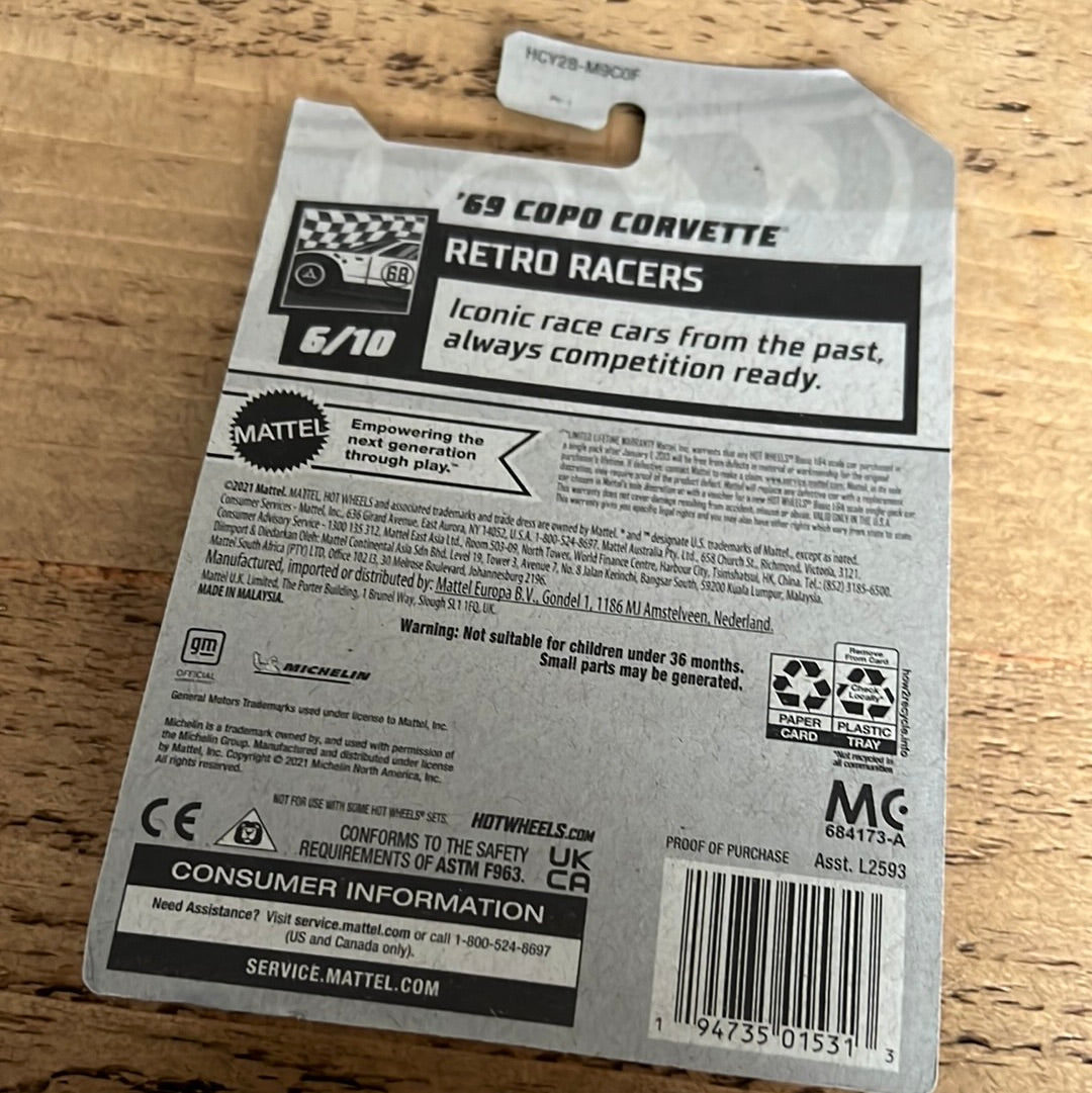 Hot Wheels Zamac US Exclusive Copo Corvette