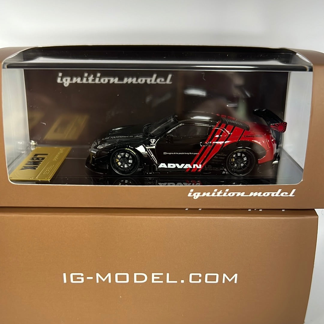 Ignition Model Resin Nissan Skyline R35 GTR LBWK Advan