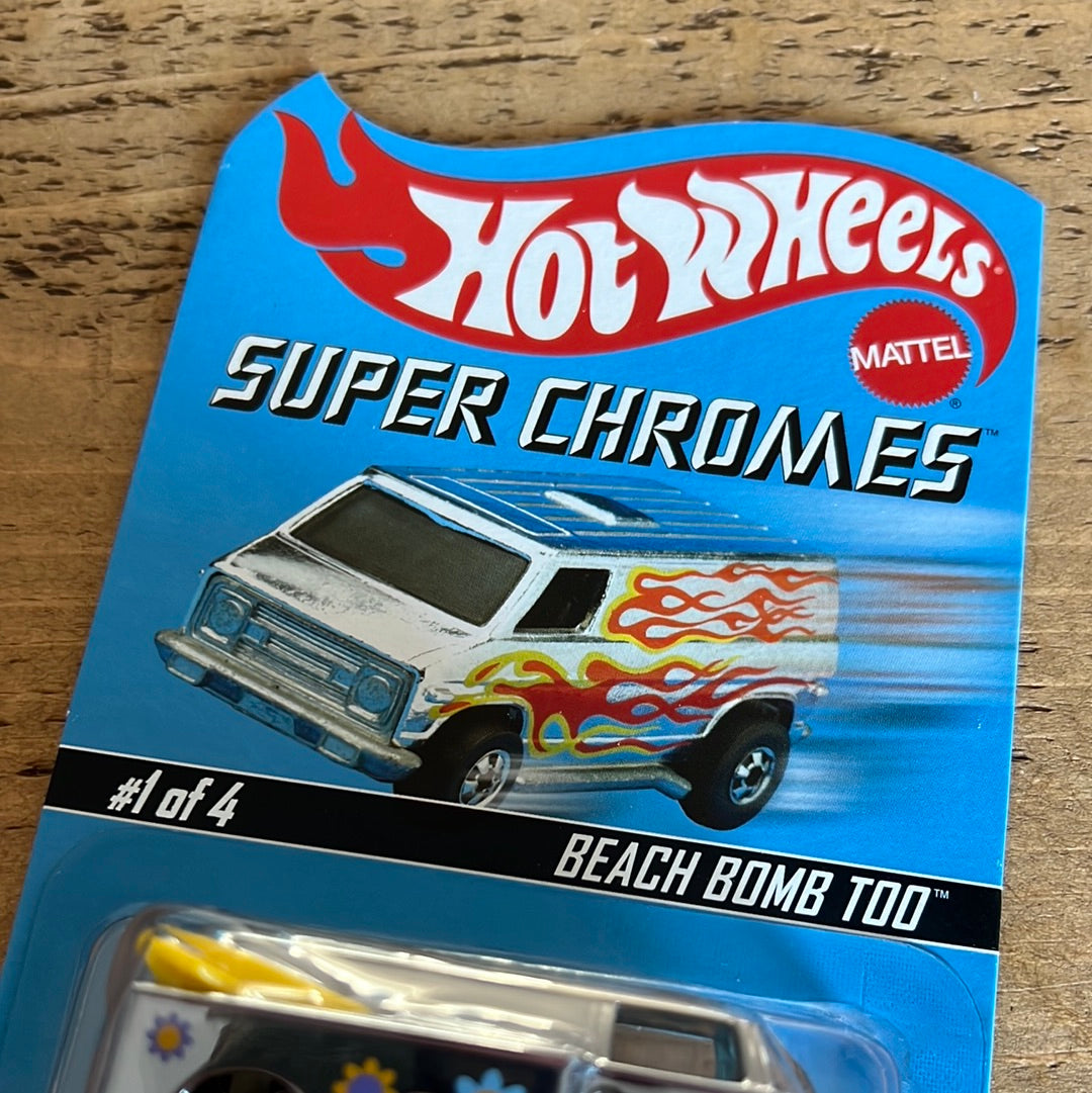 Hot Wheels Super Chromes Beach Bomb Too