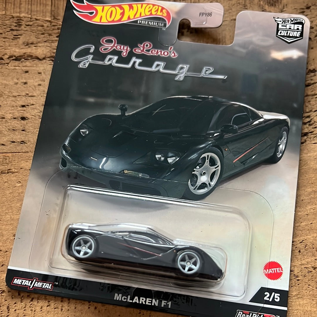 Hot Wheels Premium Jay Leno McLaren F1