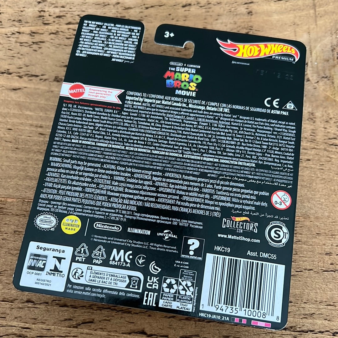 Hot Wheels Retro Entertainment Mario Bros Plumber Van