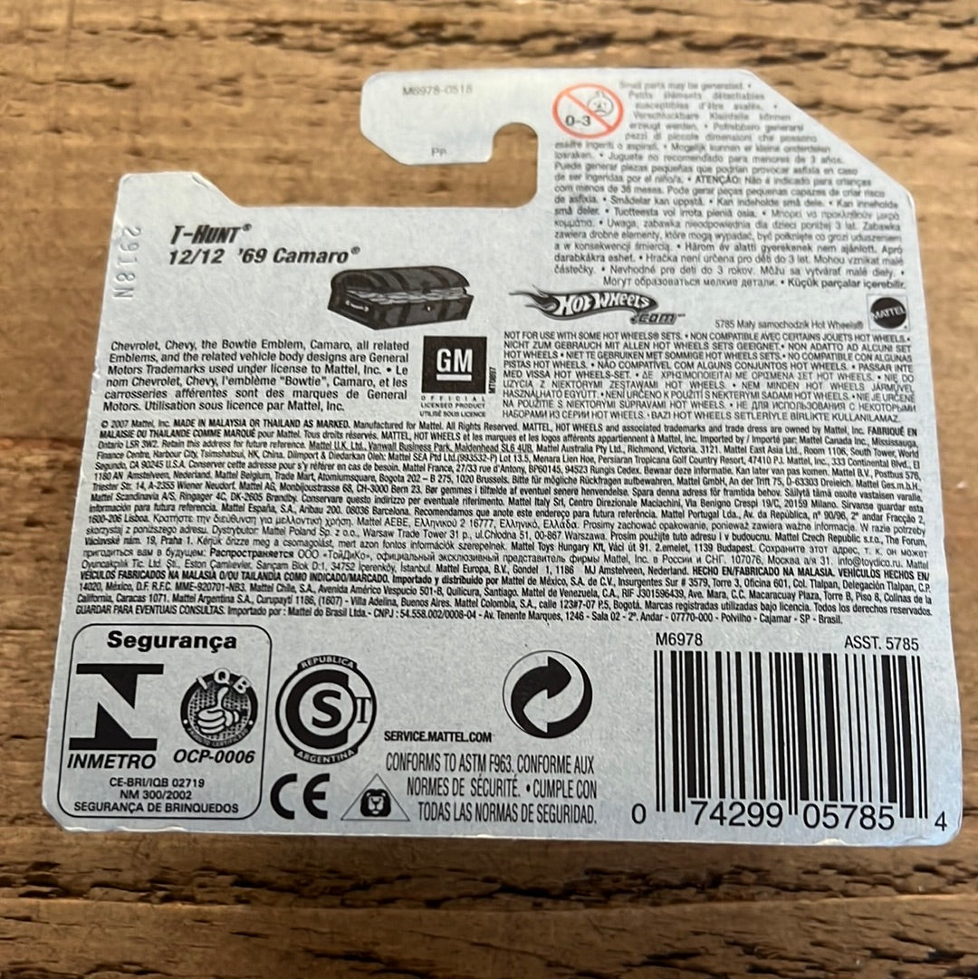 Hot Wheels Treasure Hunt 69 Camaro