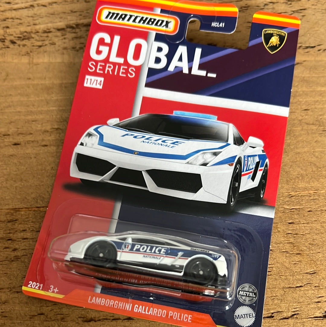 Matchbox Global Series Lamborghini Gallardo Police Car