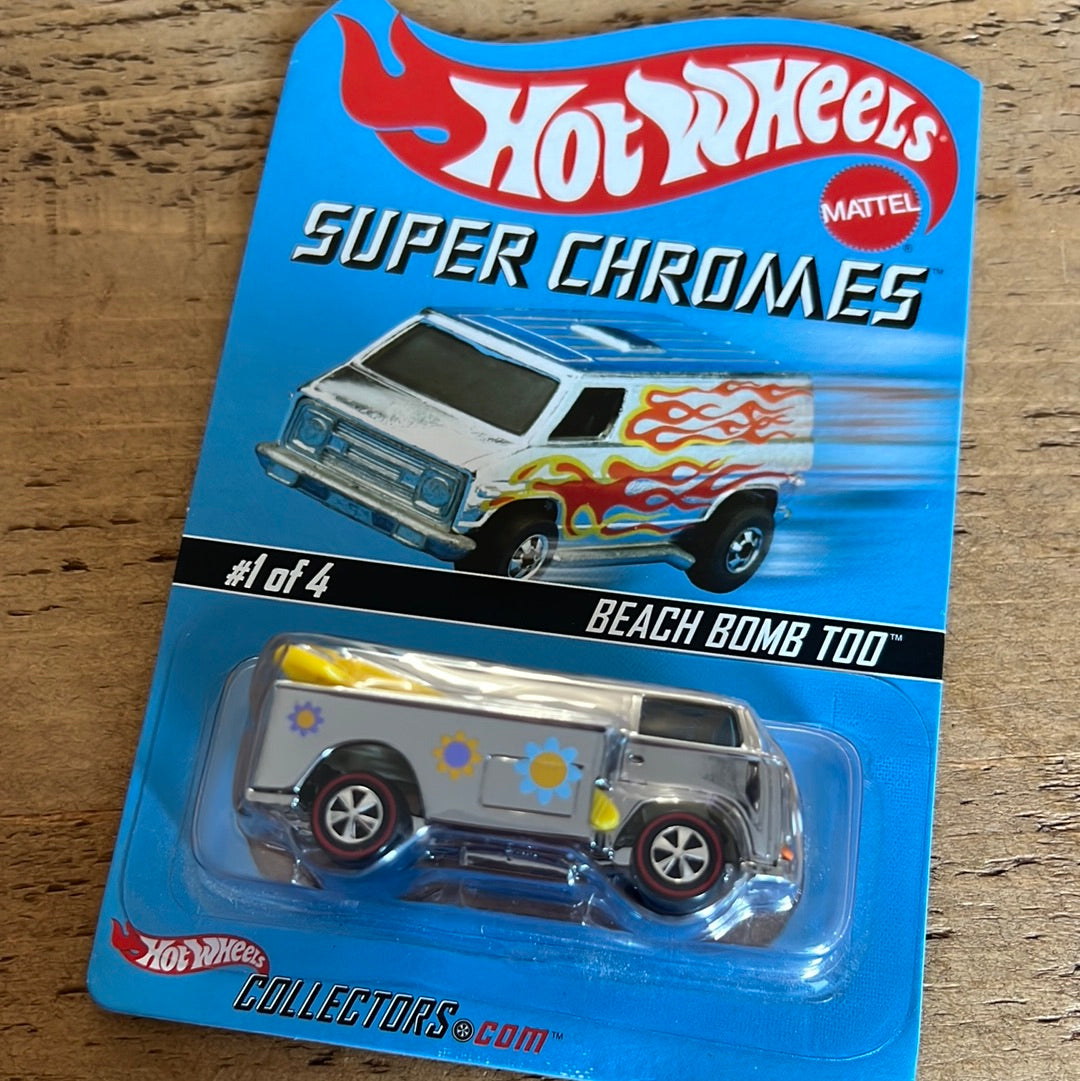 Hot Wheels Super Chromes Beach Bomb Too