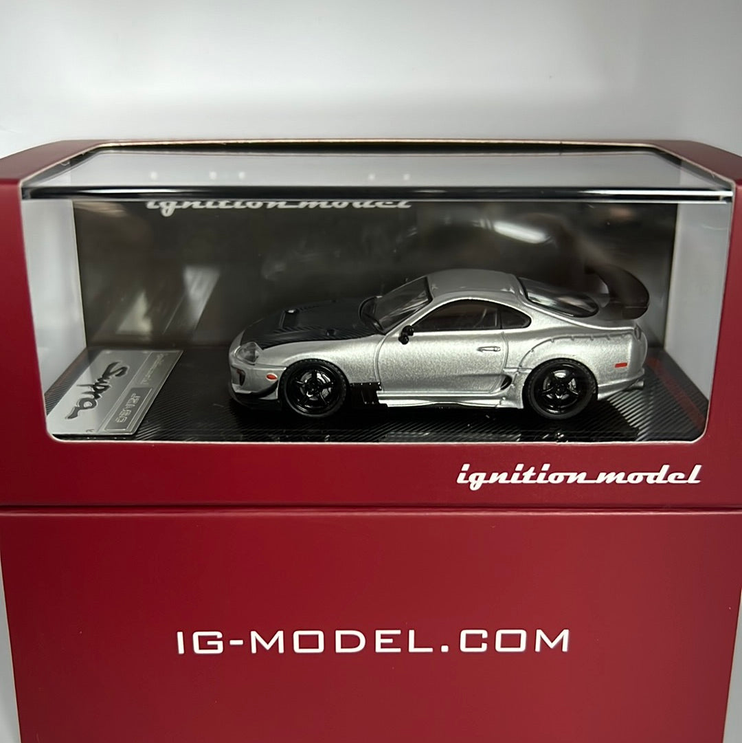Ignition Model Toyota Supra Silver