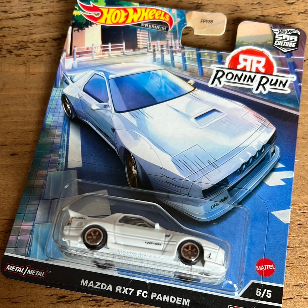 Hot Wheels Premium Ronin Run Mazda RX7 FC Pandem