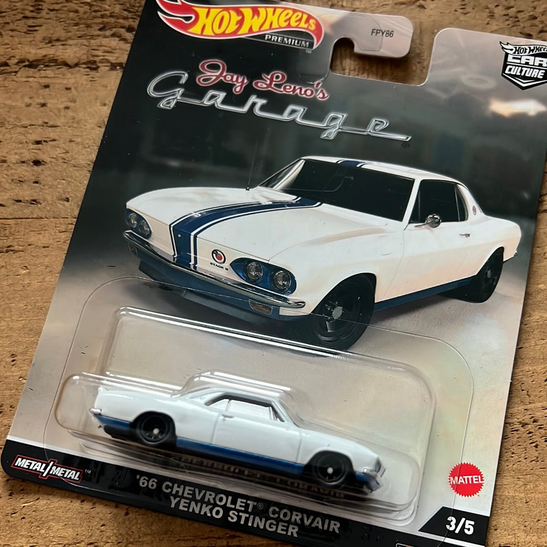 Hot Wheels Premium Jay Leno Chevrolet Corvair Yenko Stinger
