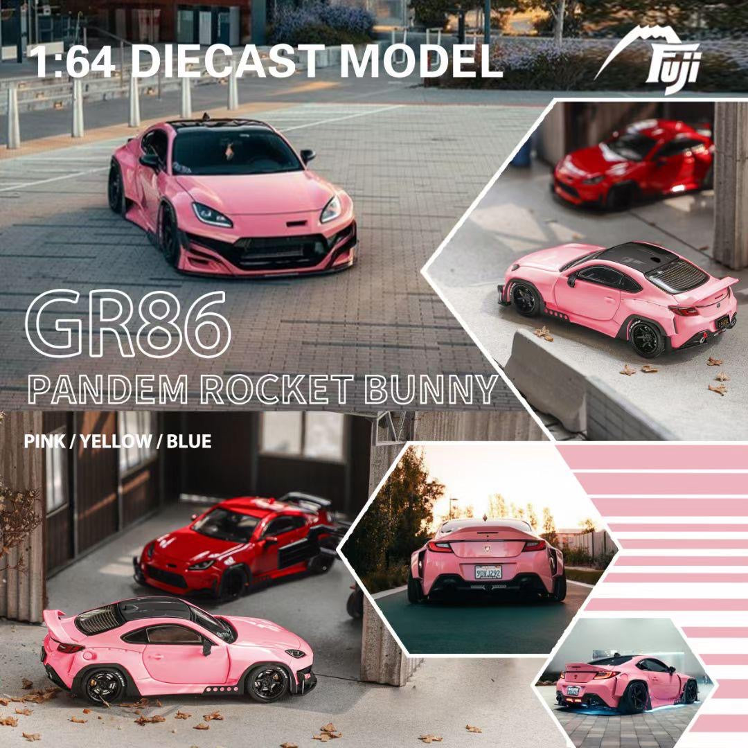 Fuji Model Toyota GR86 Rocket Bunny Pink