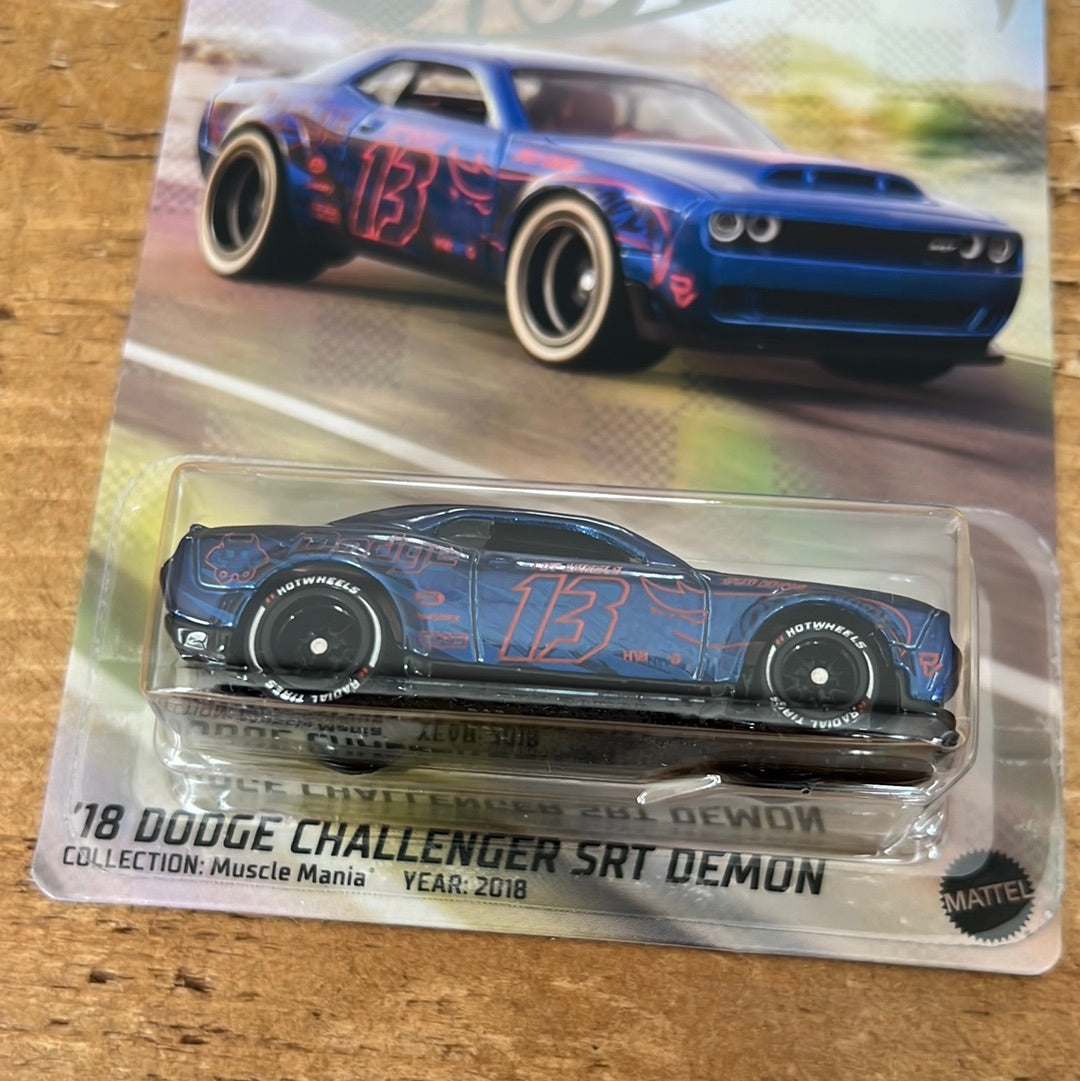 Hot wheels 18 dodge challenger srt demon online