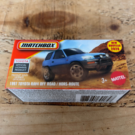 Matchbox Power Grabs 1997 Toyota RAV4 Off Road