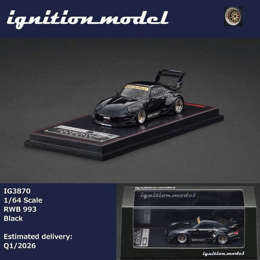 Ignition Model Porsche 993 RWB Black