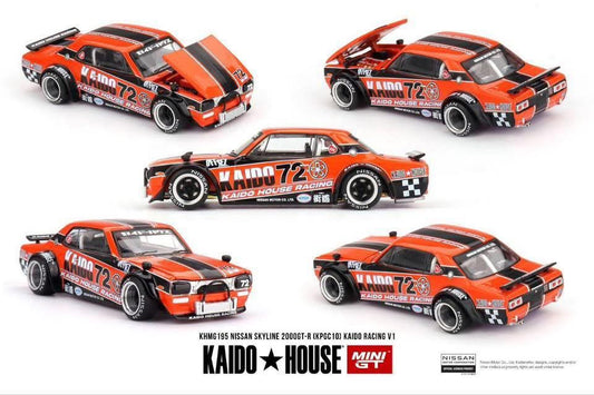 Mini GT x Kaido House Nissan Skyline 2000 GT-R KPGC10 #195