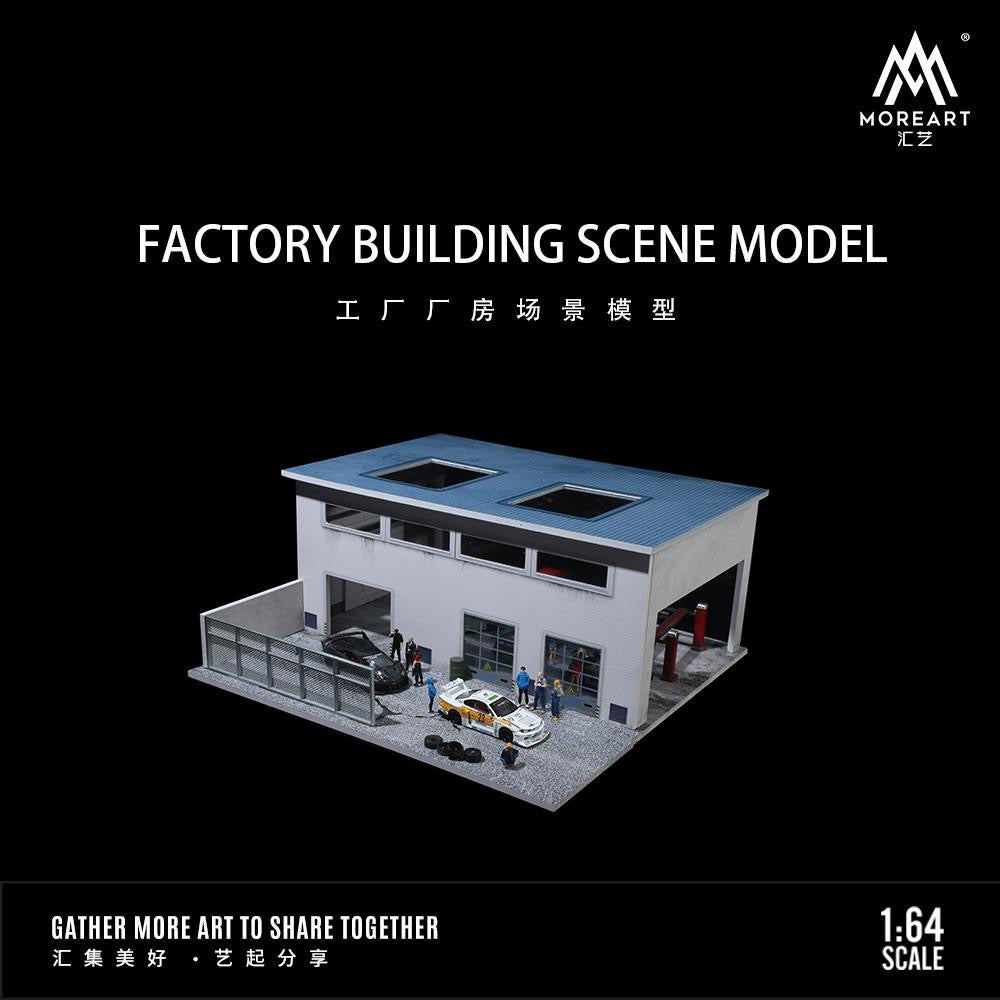 MoreArt Diorama Factory Building