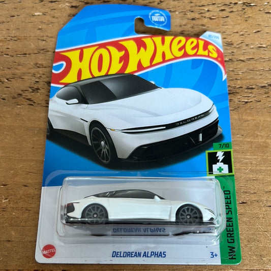 Hot Wheels Mainline US Card DeLorean Alpha5