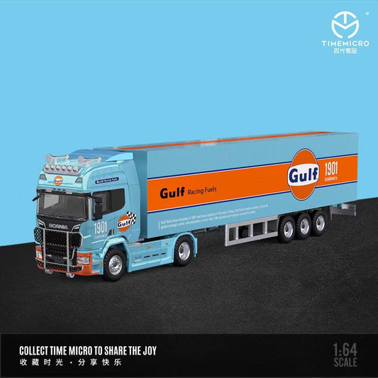 Time Micro Scania Truck & Trailer Gulf