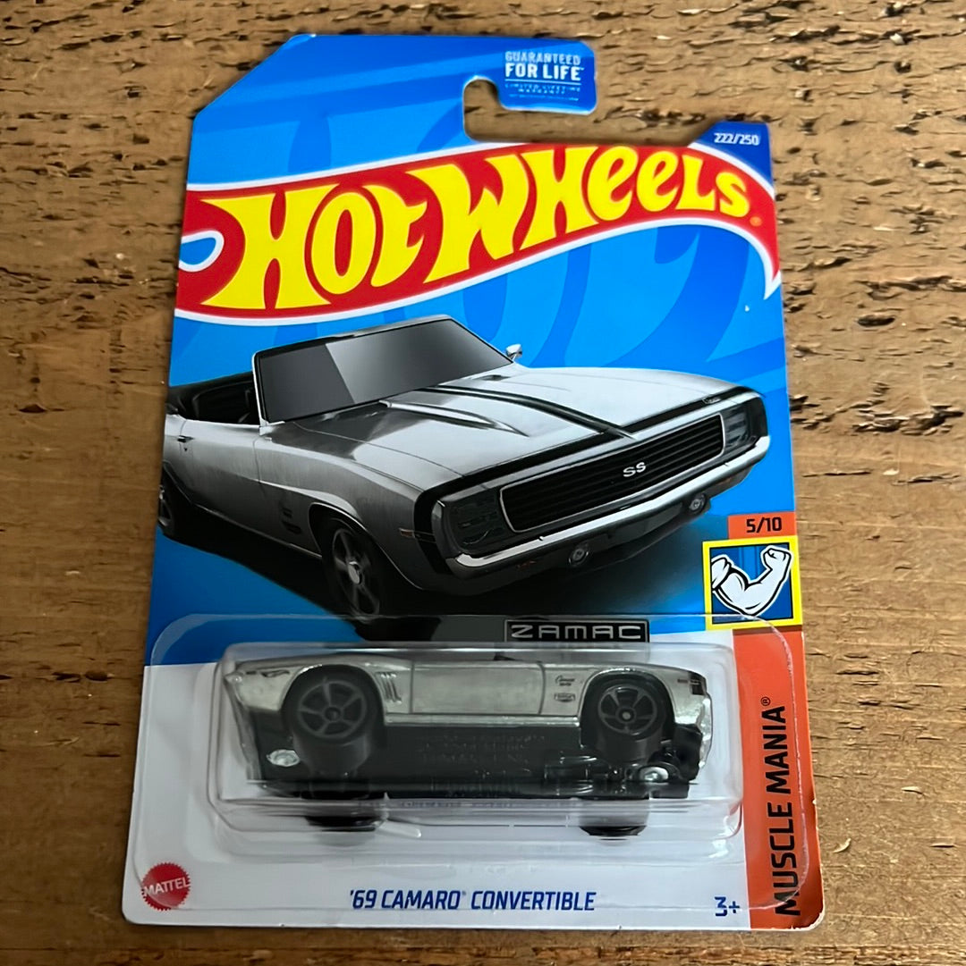 Hot Wheels US Exclusive Zamac 69 Camaro Convertible – Bran’s Diecast