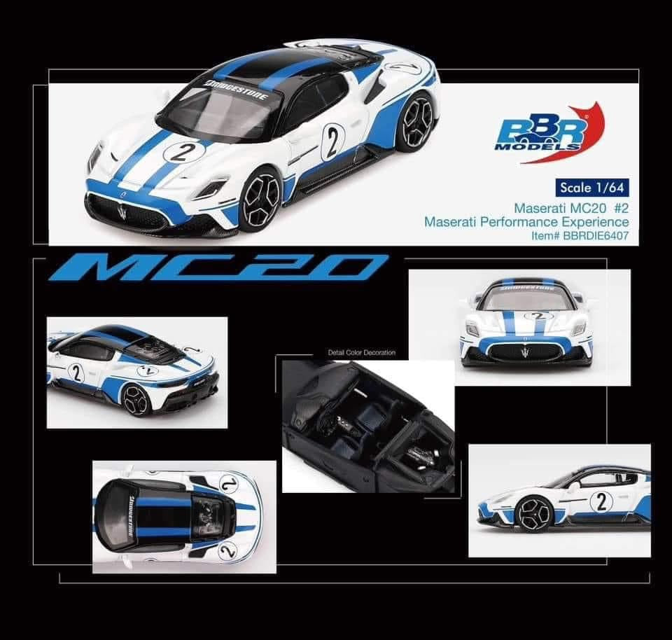 BBR Model Maserati MC20