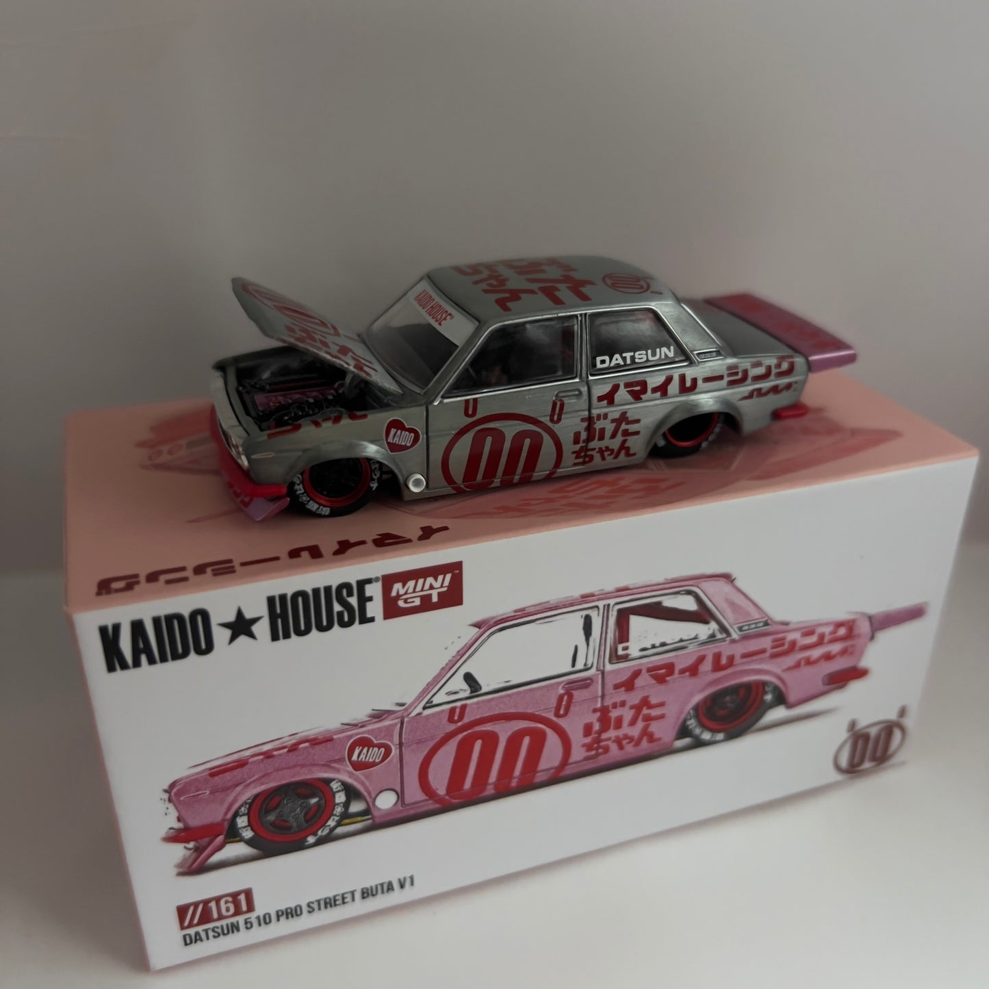 Mini GT x Kaido House Datsun 510 Pro Street Buta V1 #161