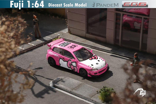 Fuji Model Honda Civic EG Hello Kitty Rocket Bunny