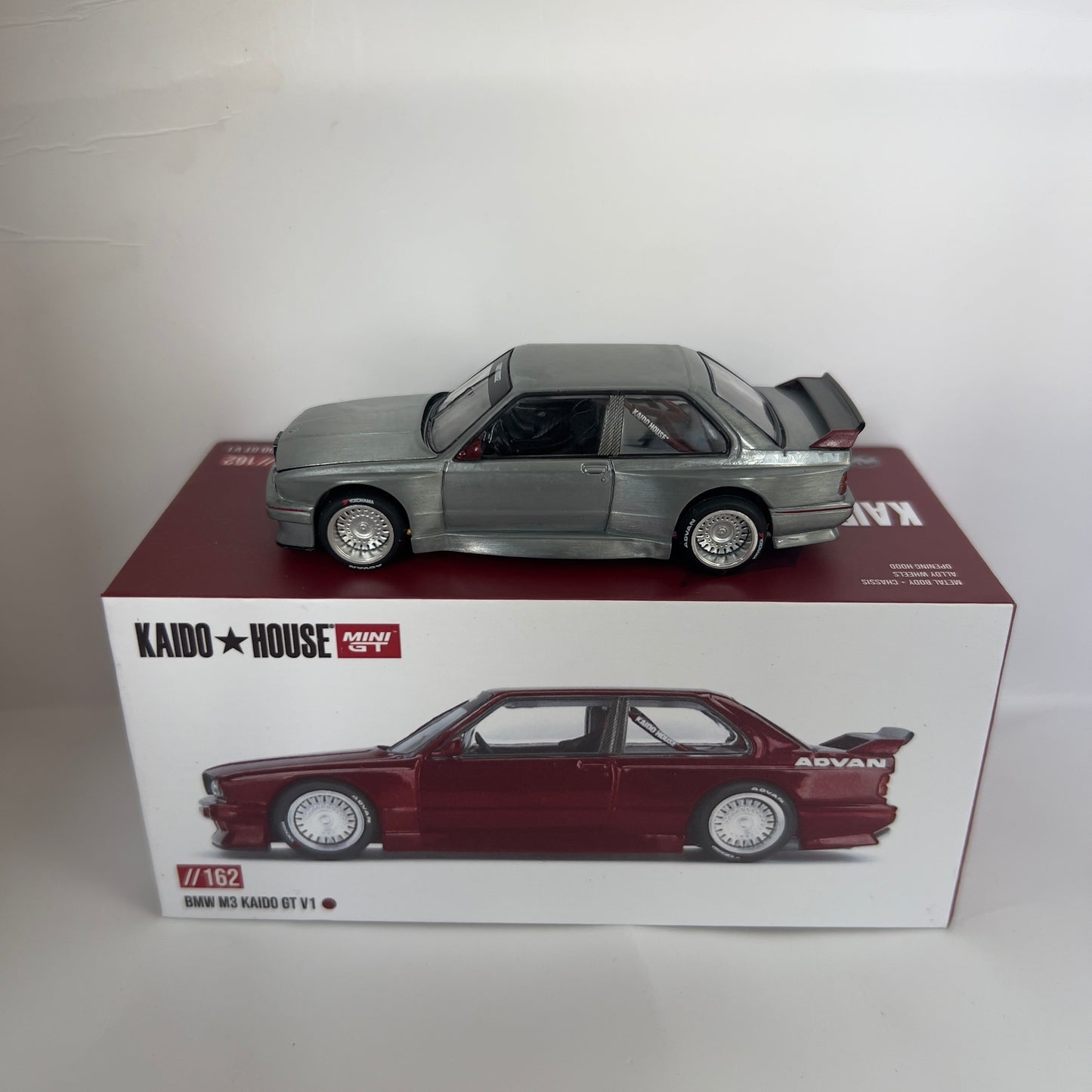 Mini GT x Kaido House BMW M3 E30 GT V1 Chase #162