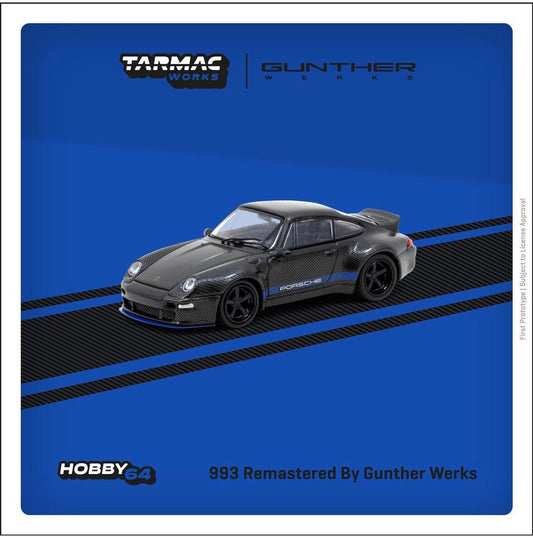 Tarmac Works Porsche 993 Carbon Fibre Remastered By Gunther Works