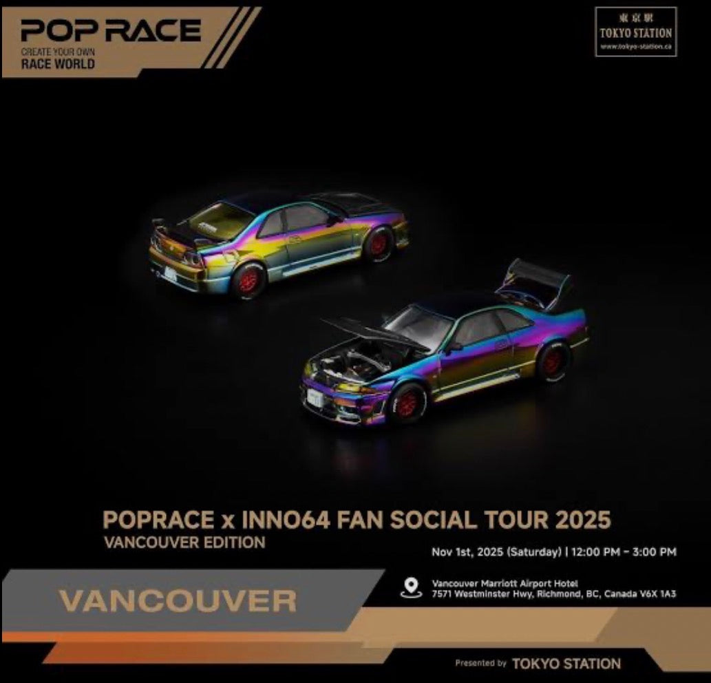 Pop Race APA Expo Exclusive Nissan Skyline R32 & R33 GTR Pair