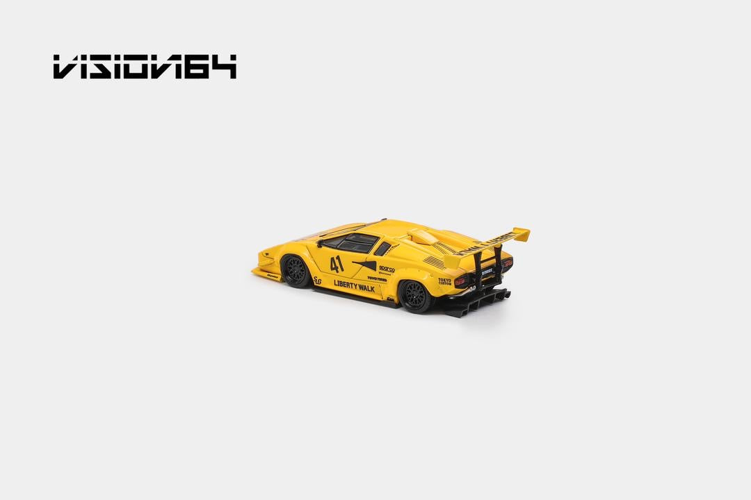 Vision64 Lamborghini Countach LB Works Yellow