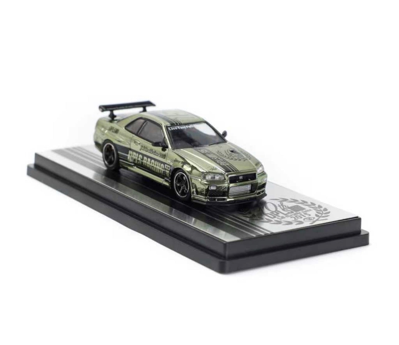 Inno64 x DLPS 10th Anniversary Special Edition Box Set 4 x Nissan Skyline R34 GTR