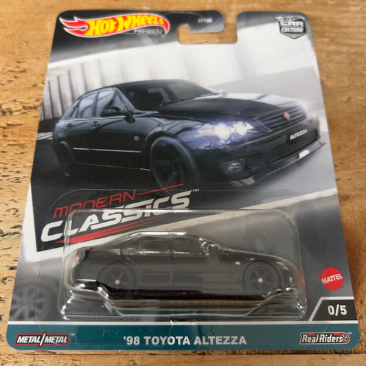 Hot Wheels Premium Chase Modern Classics ‘98 Toyota Altezza